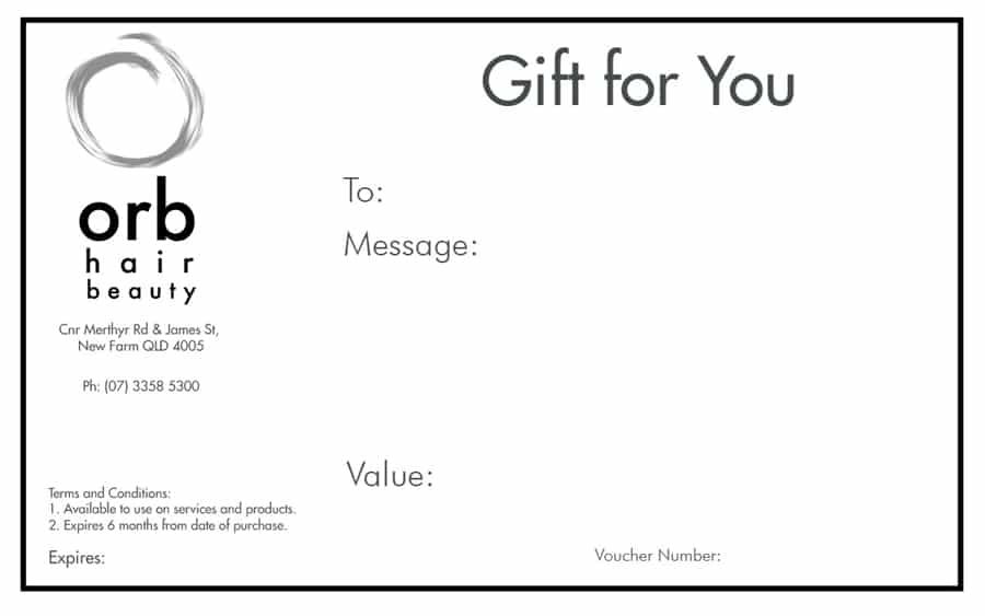 Gift Vouchers