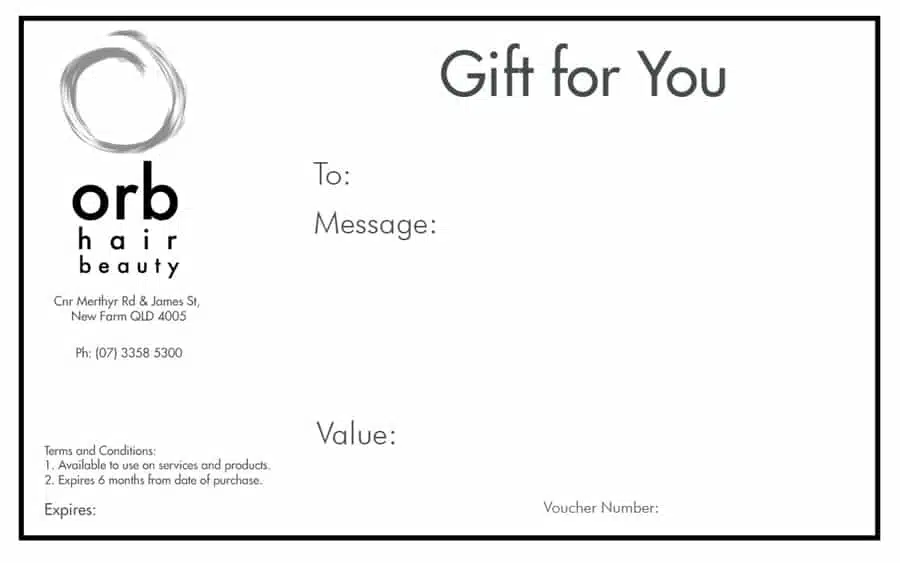 Gift Vouchers